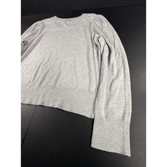 Michael Kors Women's Gray And Black MK Logo Sweater Top Size XL - Picture 8 of 9